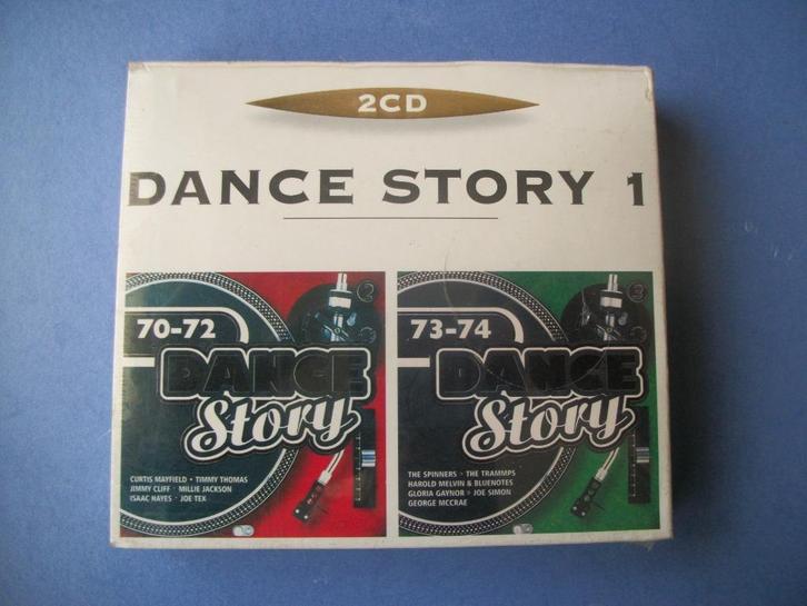DANCE STORY 70-72 & 73-74 set de 2 cd's - Soul-Funk-Dance, CD & DVD, CD | Dance & House, Neuf, dans son emballage, Dance populaire