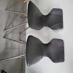 4 krukken XOOON 2 x grijs en 2 x petrolblauw draaibaar, Huis en Inrichting, Barkrukken, Ophalen, Draaibaar, Gebruikt, 60 tot 90 cm