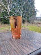 1 theeglaasje met goudkleur accent, Ophalen of Verzenden