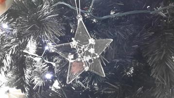 Lot / partij glazen sterren KERST ( NIEUW ) beschikbaar voor biedingen
