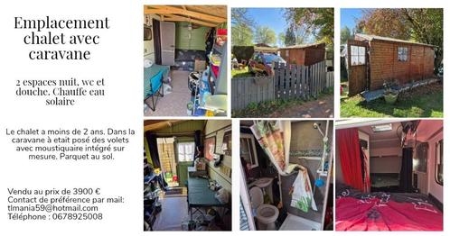 Chaletlocatie met caravan, Caravans en Kamperen, Stacaravans, tot en met 3, Ophalen of Verzenden