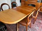 Eettafel – kersenhout, op te frissen, Huis en Inrichting, Ophalen, Gebruikt