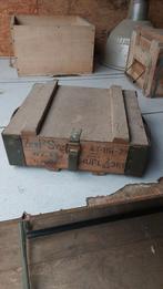Houten munitiekoffer, Ophalen