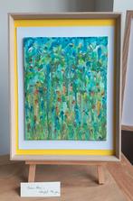 Ocean life. Eigen werk, olieverf, open kader., Enlèvement ou Envoi