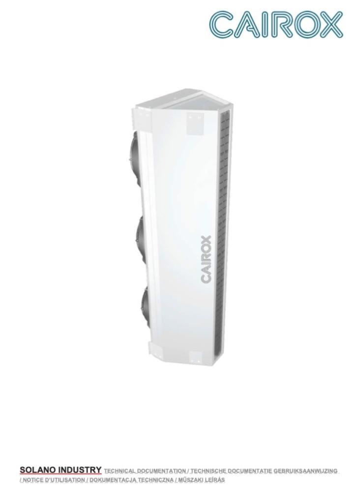 Airconditioning Solano 200-E luchtgordijn, Elektronische apparatuur, Airco's, Nieuw, Wandairco, 100 m³ of groter, 3 snelheden of meer