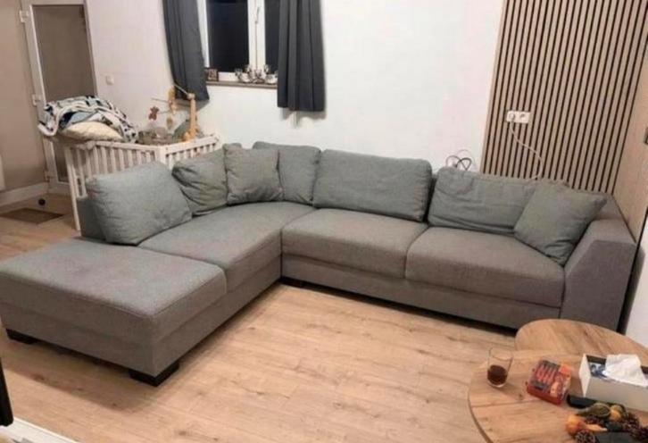 Canapé d’angle avec méridienne, Maison & Meubles, Canapés | Coins salons complets, Comme neuf, Enlèvement