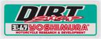 Yoshimura Dirt Shop sticker #3, Motos