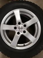 4 Winterbanden Bridgestone met velgen, Auto-onderdelen, Ophalen, Winterbanden, Velg(en)