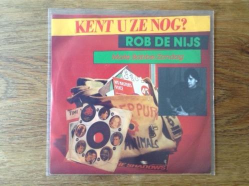 single rob de nijs, Cd's en Dvd's, Vinyl Singles, Single, Nederlandstalig, 7 inch, Ophalen of Verzenden