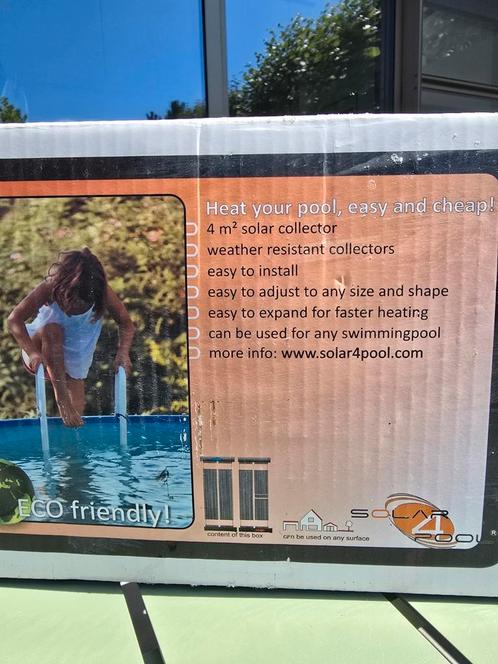Zonnecollector Solar4Pool 4m2 voor zwembad. Nieuwstaat., Tuin en Terras, Zwembad-toebehoren, Nieuw, Ophalen