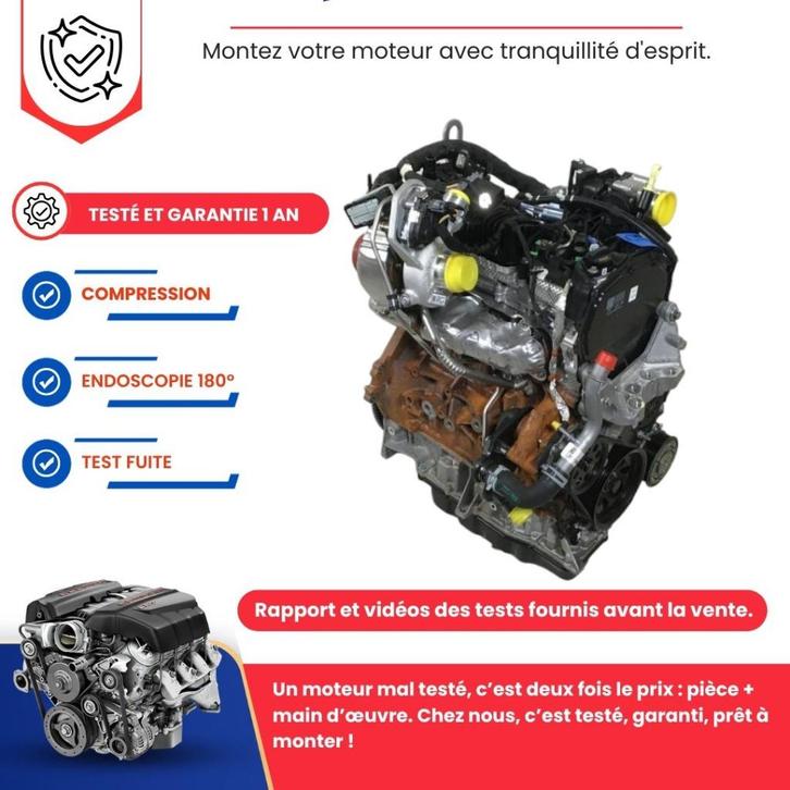 Moteur complet neuf d'usine ford transit custom 2.0 tdci, Autos : Pièces & Accessoires, Moteurs & Accessoires, Ford, Neuf, Enlèvement ou Envoi