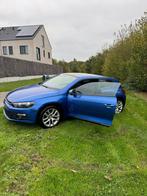 Goed onderhouden Scirocco1.4TSI | Panoramadak | Mooi geluid!, Auto's, Volkswagen, Blauw, Leder en Stof, Bedrijf, Handgeschakeld