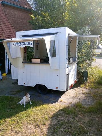 foodtruck remorque aanhanger hamburger  beschikbaar voor biedingen