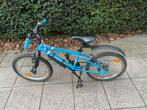Blauwe fiets, Fietsen en Brommers, Ophalen, Gebruikt, B-Twin, Versnellingen