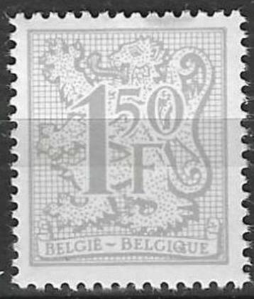 Belgie 1978 - Yvert 1897 /OBP 1902 - Cijfer op leeuw (PF) beschikbaar voor biedingen