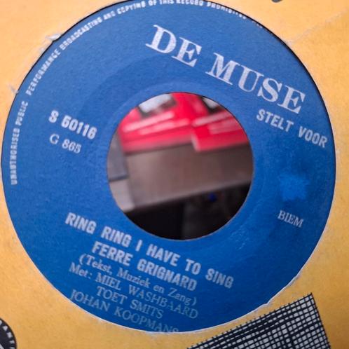 Ferre Grignard eerste single De Muze, Cd's en Dvd's, Vinyl Singles, Gebruikt, Single, Ophalen of Verzenden
