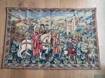 Belle tapisserie vintage, scène médiévale 'Duc De Berry', Antiquités & Art, Enlèvement ou Envoi