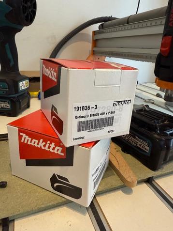 Makita XGT BL4025 2.5Ah 40V batterij  beschikbaar voor biedingen