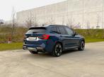 BMW iX3 Impressive M pakket   luxury lagoon in phytonic blue, Auto's, BMW, Testrit aan huis, Achterwielaandrijving, Blauw, Leder