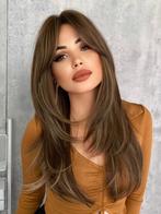 Lange Honingbruine Kanekalon Pruik 60cm / PR658, Ophalen of Verzenden, Nieuw, Pruik of Haarverlenging