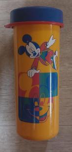 Boterhamdoos en drinkbeker Disney van Tupperware, Verzamelen, Ophalen of Verzenden, Mickey Mouse, Gebruikt