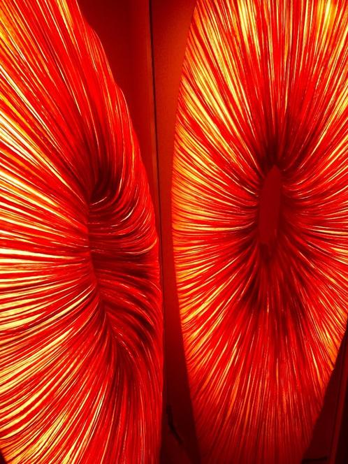 Aqua Creations Maestro flame keizer tulp vloerlamp 208 cm, Maison & Meubles, Lampes | Lampadaires, Comme neuf, 200 cm ou plus