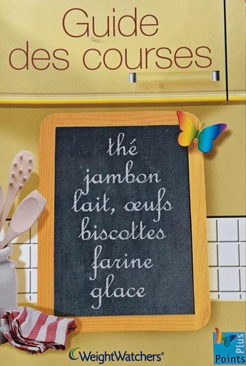 Weight Watchers Guides des Courses beschikbaar voor biedingen