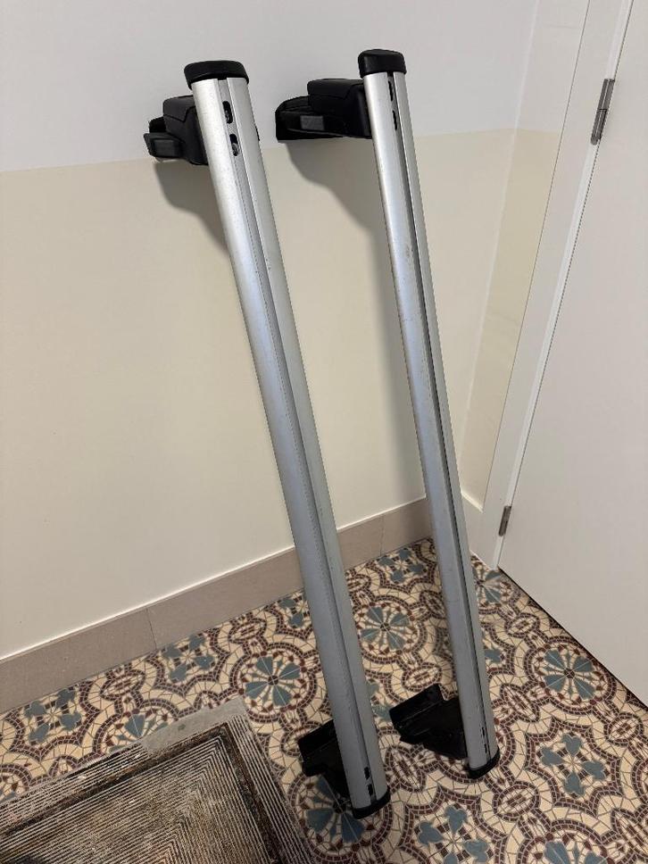 Barres de toit Audi A1 (2011-2019) + coffre sur demande, Autos : Pièces & Accessoires, Barres latérales, Utilisé, Enlèvement