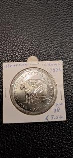 Isle of man one crown 1976 unc, Timbres & Monnaies, Monnaies | Océanie, Enlèvement ou Envoi