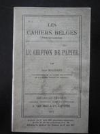 Mousseline de papier - J. Massart - 1917, Enlèvement ou Envoi