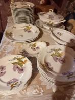 Lot de vaisselle ancienne en limoges Lanternier -33 pieces, Enlèvement