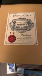 Oud Wijneticket, Verzamelen, Ophalen of Verzenden