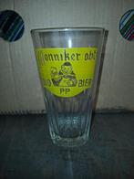 Glas monniker abt oud bier, Ophalen of Verzenden, Zo goed als nieuw, Glas of Glazen, Overige merken