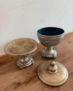 Ensemble de 2 pièces de décoration vintage - tons dorés, Enlèvement