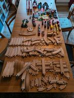 Houten treinsets, Ophalen