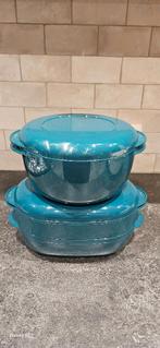 Microplus set zeer goede staat, Ophalen of Verzenden, Gebruikt, Groen, Bak of Kom