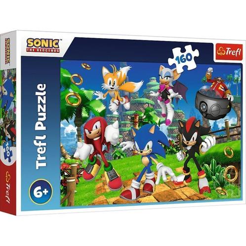 Sonic Puzzel - 160 stukjes - Trefl, Enfants & Bébés, Jouets | Puzzles pour enfants, Neuf, 6 ans ou plus, Plus de 50 pièces, Enlèvement ou Envoi