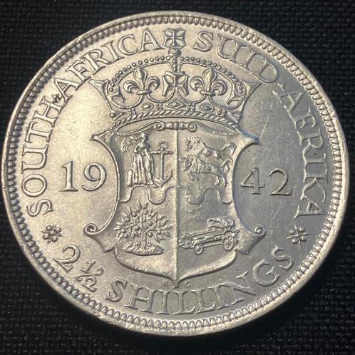 South Africa - 2.5 Shillings 1942 - AU+! - KM 30 - 74, Timbres & Monnaies, Monnaies | Afrique, Monnaie en vrac, Afrique du Sud
