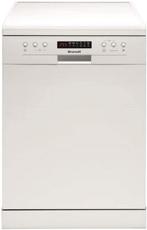 Brandt DFH13117W vaatwasser 13 personen, A++, 13 bestek, Elektronische apparatuur, Ophalen, Zo goed als nieuw, Vrijstaand, Voorspoelprogramma