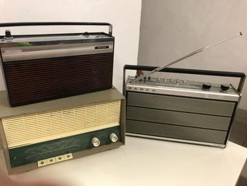 Lotje van 3 60ies radio's Philips en Barco beschikbaar voor biedingen