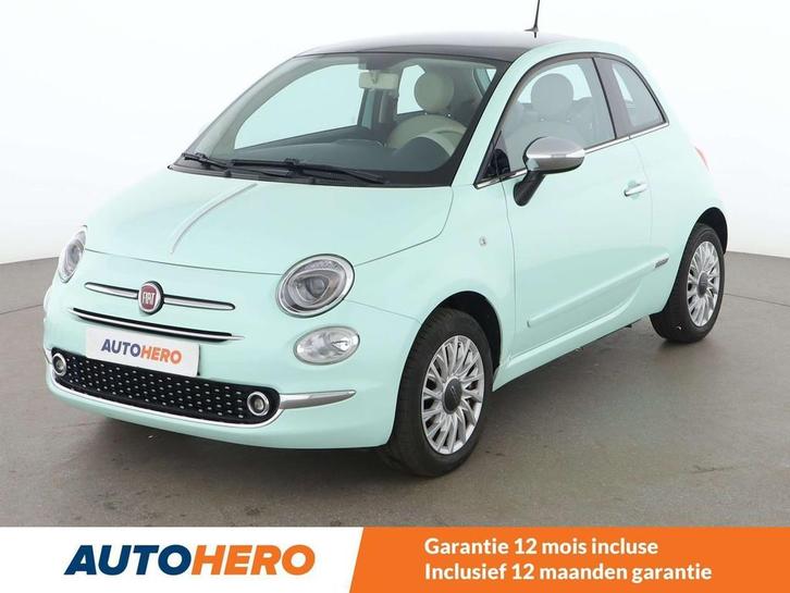 Fiat 500 1.2 Lounge (bj 2017), Auto's, Fiat, Te koop, ABS, Airbags, Airconditioning, Bluetooth, Boordcomputer, Centrale vergrendeling