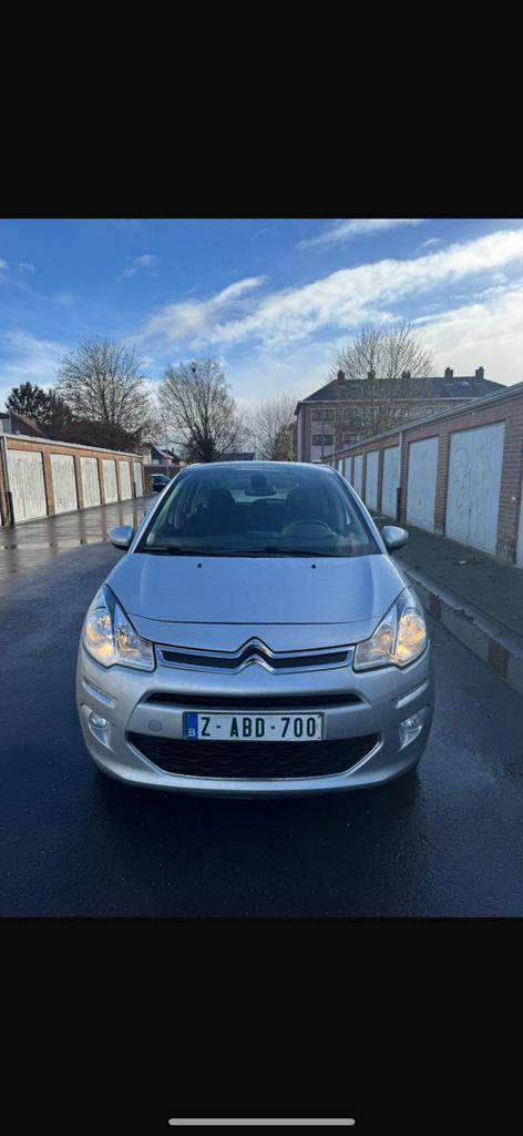Citroen C3 1.2 Exclusief, Auto's, Volkswagen, Bedrijf, Te koop, Benzine, Stadsauto, 5 deurs, Handgeschakeld, Zilver of Grijs, Zwart