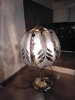 Vintage R.O.C. tafellamp met decoratieve panelen, Enlèvement