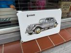 Citroen Traction Avant emaille bordje, Ophalen of Verzenden, Gebruikt, Reclamebord