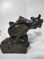 bronzen waterspuwer SCHEDEL T Samuel Boulesteix, Antiek en Kunst, Ophalen of Verzenden