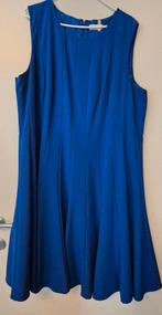 Calvin Klein - Blauw kleed Maat US22 (48/50), Enlèvement ou Envoi, Comme neuf, Bleu, Robe