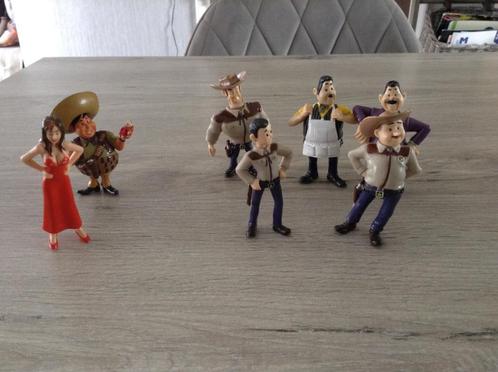 Suske en Wiske Texasrakkers verschillende characters, Verzamelen, Stripfiguren, Gebruikt, Beeldje of Figuurtje, Suske en Wiske