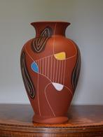Bodo Mans - Bay Keramik 1959 - Decor Brasil, Antiek en Kunst, Antiek | Vazen, Ophalen of Verzenden