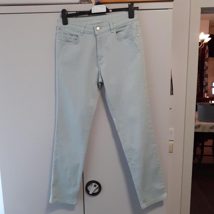 PARAMI grijs-groene spijkerbroek Maat: 38 Prijs: € 4, Kleding | Dames, Spijkerbroeken en Jeans, Zo goed als nieuw, W30 - W32 (confectie 38/40)