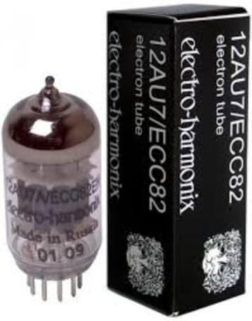 TUBE ELECTRO HARMONIX  12AU7/ECC82 disponible aux enchères